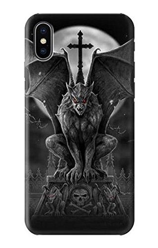 R0850 Gargoyle Devil Demon Case Cover For Iphone X #TOP18