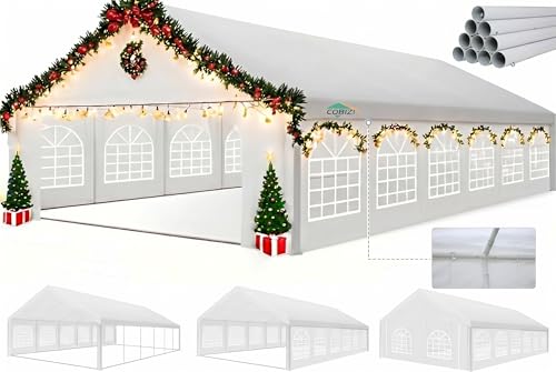 COBIZI 20x40FT Party Tent Heavy Duty Outdoor Gazebo with...
