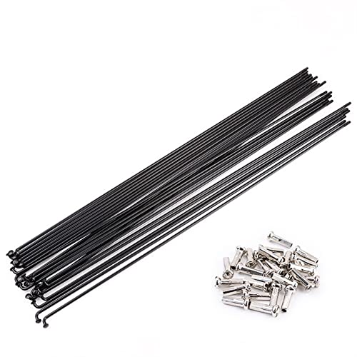 Rayons vélo 259 mm acier 45# solution roue voilée pour VTT et vélo pliant