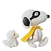 Medicom Peanuts: Halloween Snoopy with Woodstock Ultra Detail Figure