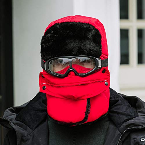 Chapeau aviateur homme chaud-oreilles winter outdoor snow cap