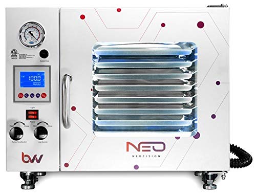 0.9 Cubic Foot BVV Neocision Certified Lab Vacuum Oven, 5 Wall Heating, LED\'s, 8 Shelves Standard