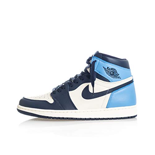Jordan Air 1 Retro High Og (Sail/Obsidian-University Blue 11)