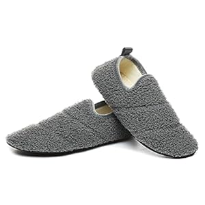 SLEVEL Lightweight House Slippers Non-Slip Indoor Home Yoga Shoes for Women Men