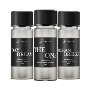 Hotel Diffuser Oil Discovery Kit | Inspired by 1 Hotel® Ritz-Carlton® & Luxury Hotel Scents | Aromatherapy Oils with Notes of Cardamom, Tuscan Leather, and Sandalwood (20ml, Top 3 Scents)