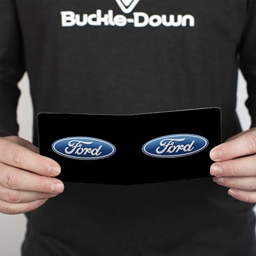 Ford Wallet, Bifold, Ford Oval Logo Centered, Vegan Leather4