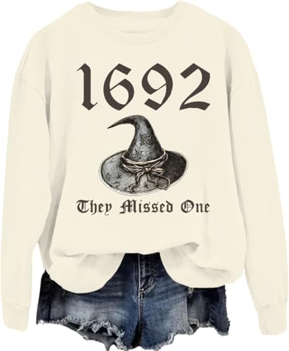 1692 They Missed One Sweatshirt, Salem Witch Sweatshirt, Salem They Missed One Halloween Sweatshirt, Unisex Shirt