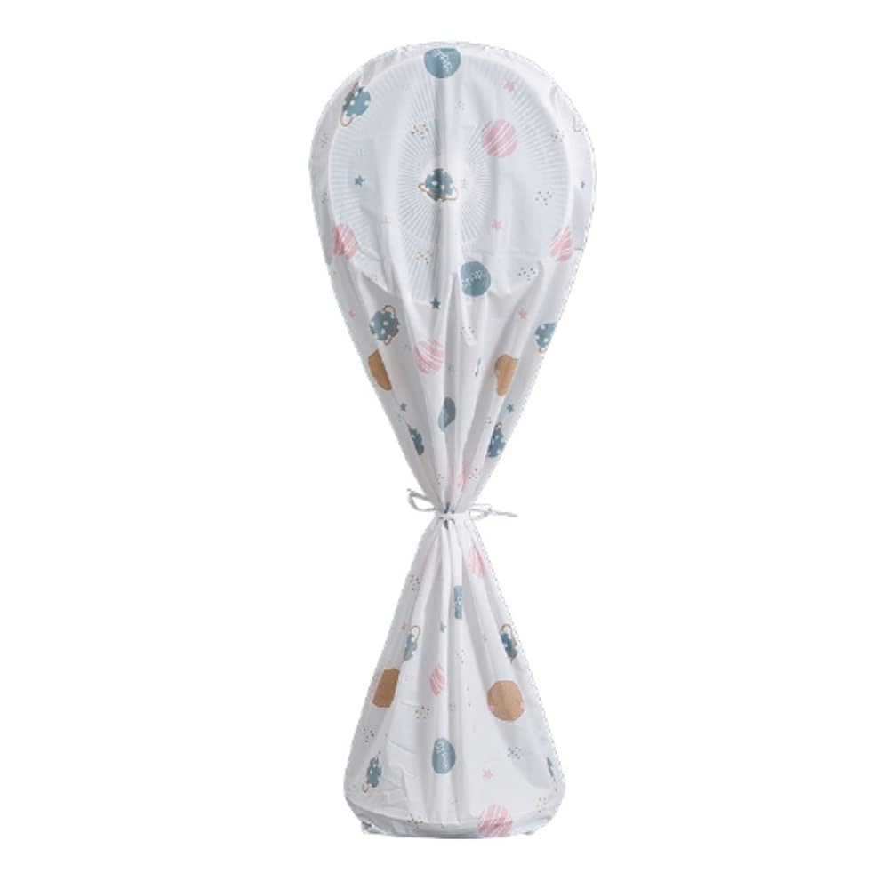 Waterproof & Dust-Proof Fan Cover for Pedestal Fan | Decorative Protective Fan Dust Cover | Washable, Reusable & Easy to Clean | 60 x 150 CM | Random Printed Design | Pack of 1-image-9