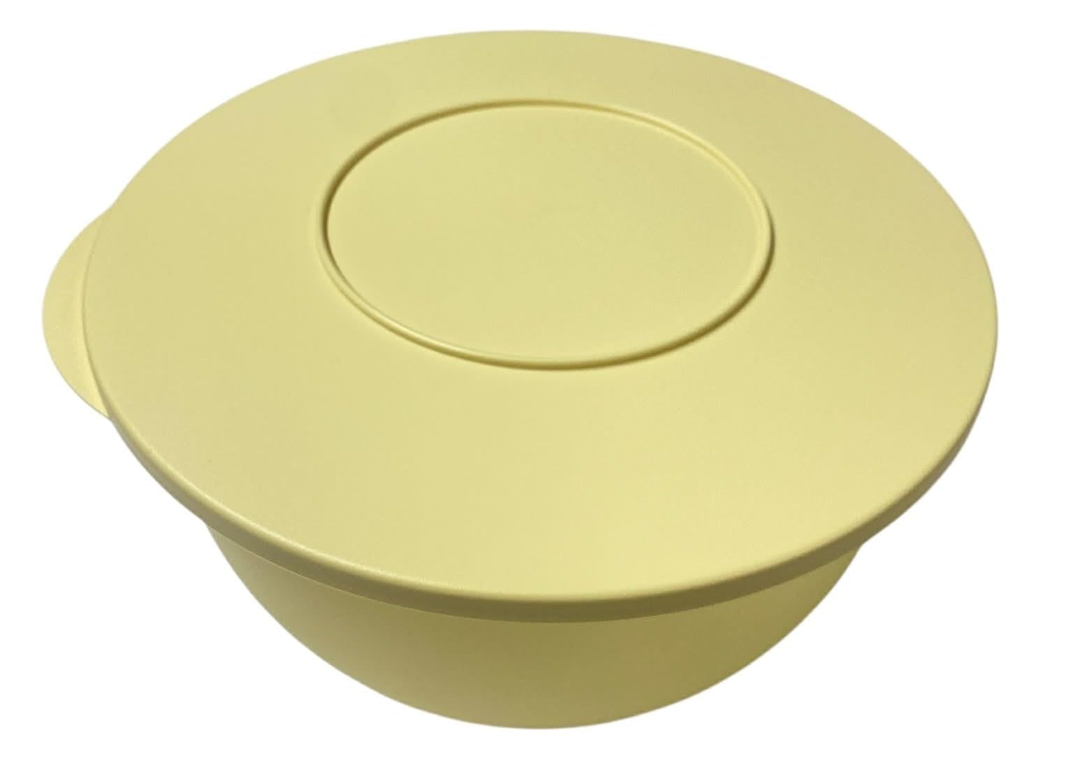 Tupperware Junge Welle - Ciotola con coperchio, 4300 ml, 4,3 litri, giallo