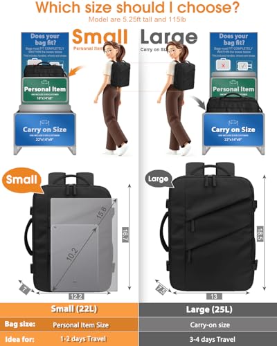 Capolo TSA-Friendly Travel Backpack