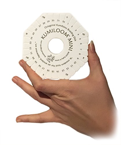 Professional Kumihimo Kit: 5 Looms (Including The Kumiloom), 16 Bobbins, Kumisizer, Weight, Instruction Booklet #TOP2