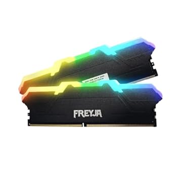 Memória RAM Freyja RGB 16GB (01x16GB) DDR4 3200MHz DIMM 1,2V, Excelente Desempenho para Computadores Desktop de Jogos