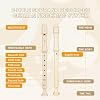 Sondery Soprano Recorder Baroque Fingering Professional Instrument for Advanced Players Rich Full Tone Premium ABS Material Includes Fingering Chart Protective Pouch