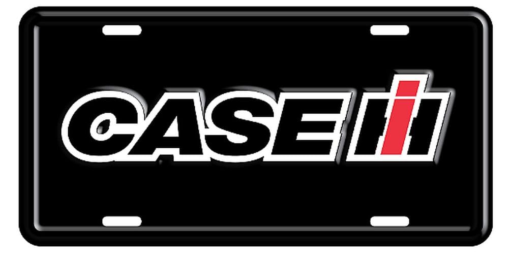 Agriculture Logo Black License Plate