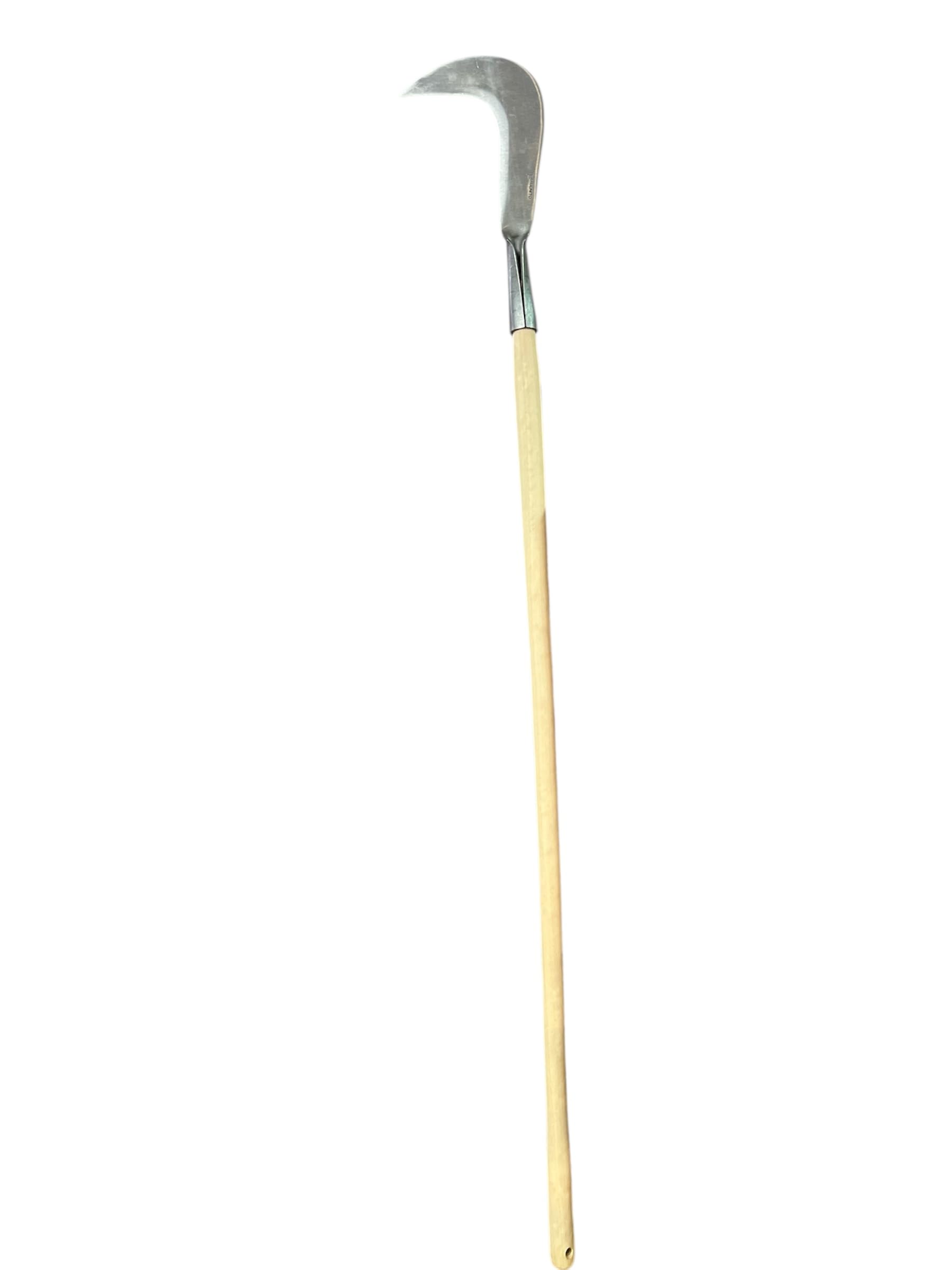 Corvillo mit Griff, 120 cm, kleines Schneidwerkzeug in Form einer Löffel, zum Beschneiden oder Sammeln.