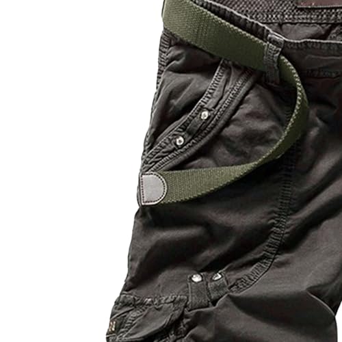 Short camouflage d'extérieur multi-poches confortable homme
