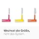 WINGBRUSH® Wingbrush Interdentalbürste Refill-Set 8 M/L (ISO 3) x Wechselbürsten + Reiseetui | Bekannt aus Die Höhle der Löwen