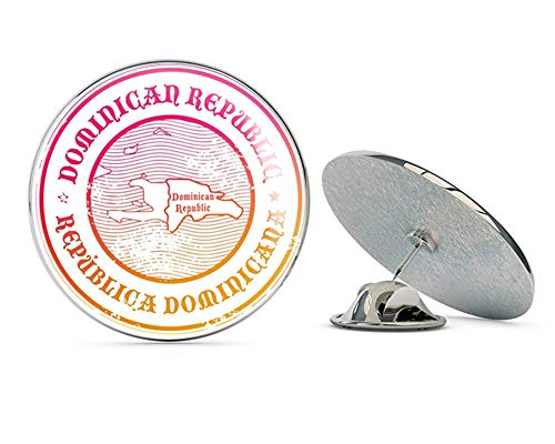 Dominican Republic Round Metal 0.75