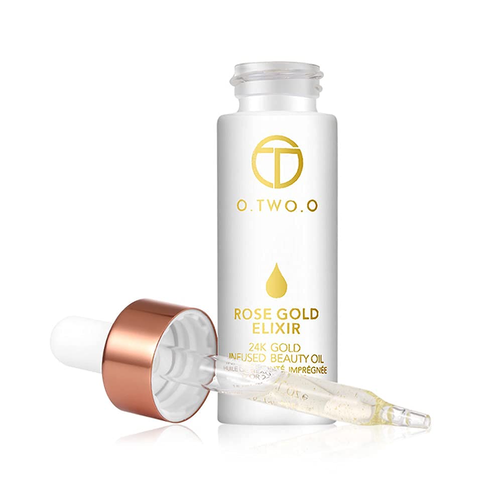 24k Rose Gold Skin Makeup Oil Beauty Oil Essential Oil Before Foundation Primer Moisturizing Face Oil