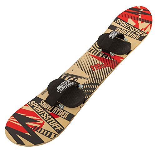 Sportsstuff Snow Ryder, Hardwood Snowboard, perfect for Beginners and Backyard Fun by SportsStuff - Used condition - US$70.10