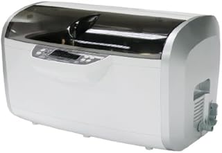 iSonic P4860 Commercial Ultrasonic Cleaner, 1.6Gal/6L, White Color, Plastic Basket, 110V