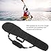 Leapiture Split Paddle Storage Bag Water Sports Paddle Bag Kayaking Gear Bag Kayak Accessory Storage Bag for Rowing Boatin 128 * 30cm(Black)