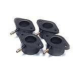  Motorrad Ansaugstutzen Satz 4Stk. f. Kawasaki Z 400 J uvm. 4043981071214
