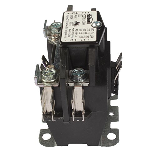 Image of Holdwell 45EG10AJA 1 Pole Normally Open Double Make with shunt 20 Amp 25 Amp 30 Amp 24V Coil Definite Purpose Air Conditioner Contactor