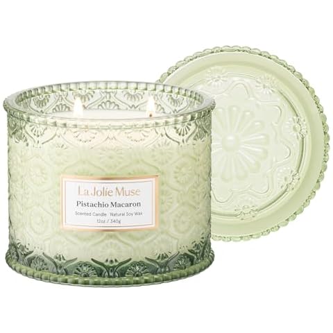 La Jolíe Muse Pistachio Macaron Candle Gifts Cover