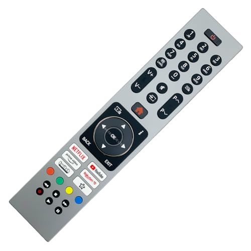 Original RC45136 TV Remote Control Compatible with Finlux/Horizon/Kendo/Nabo/Salora Smart HD HDR LED