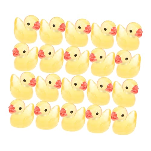 Mikikit 50pezzi Statua Animale in Resina Decorazione Da Giardino Ornamento Da Cortile Figura Animale Compatta Carina Accessorio Per Prato