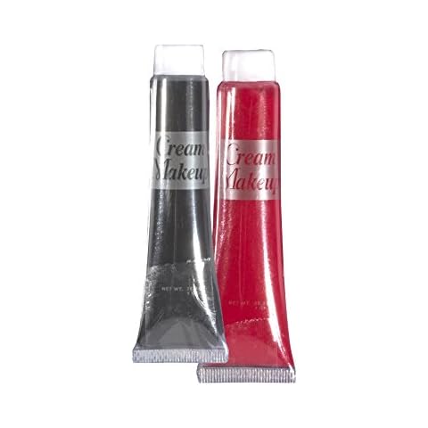 Cream Make-Up - Red - Adult (Make-up/Face Paint) Cover