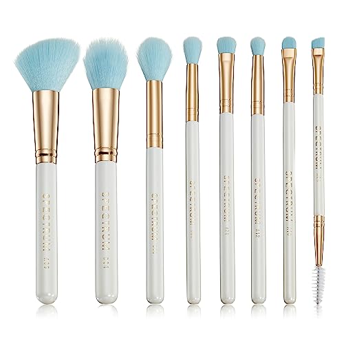 Something-Blue-Bridal-Make-Up-Brushes-Spectrum-Makeup-Brushes-Set-with-Kabuki-Brush-Powder-Puff-and-Makeup-Sponge-Soft-Synthetic-Bristles-8-Piece-Brush-Set-and-Keepsake-Box