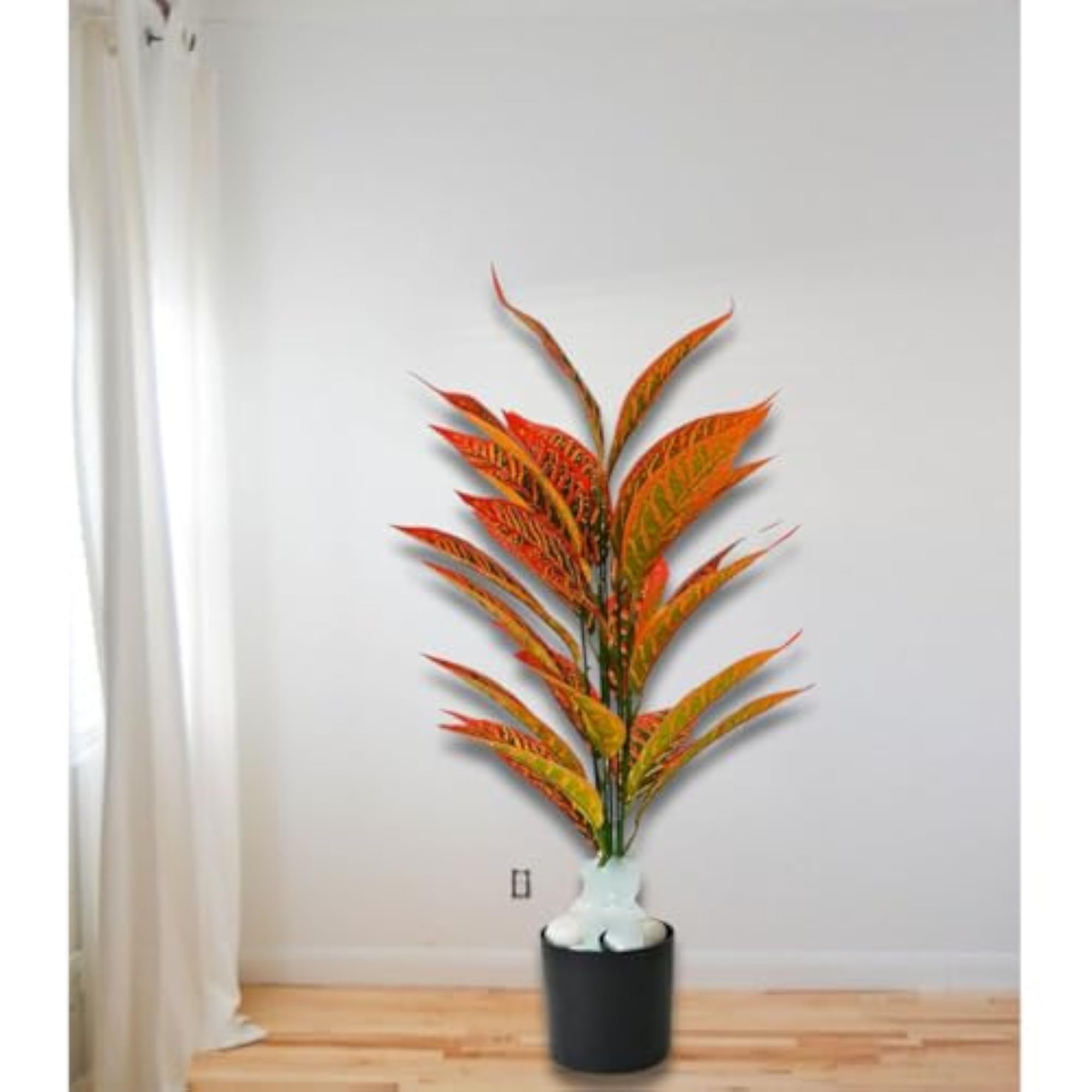 Artificial Iceton Croton Plant, Ornamental Decor