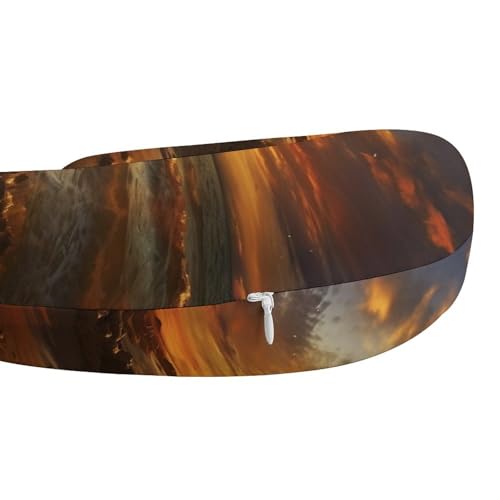 Almohada cuello en U espuma viscoelástica tamaño único miniatura 4