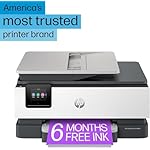 HP OfficeJet Pro 8138e Wireless All-in-One Color Inkjet Printer, Print, Scan, Copy, Fax, ADF, Duplex Printing Best-for-Home Office (Renewed Premium) - Image 3