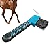 Hoof Care Brush Tool -Double-End Hoof Pick, Sturdy Equestrian Grooming Pick | Easy to Hold Hoof Pick with Comfortable softt Touch Handle, Versatile Grip Hoof Scraper for Horse Lover
