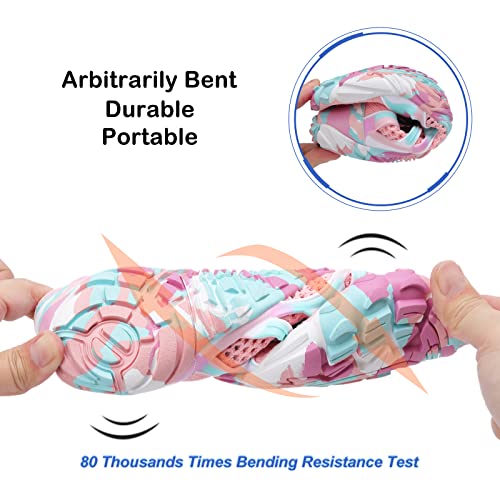 Womens Water Shoes For Womens Barefoot Aqua Sock Swim Walking Shoes Beach Shoes Pool Shoes For Women Boating Diving Surf Water Sock For Women Pink 7.5 W/6 M #TOP6