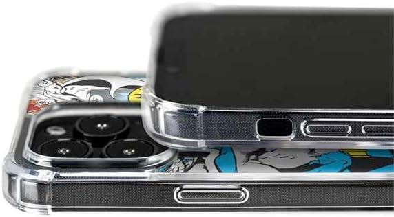 Skinit Phone Case Compatible with MagSafe iPhone 14 Pro - Officially Licensed DC Comics Batman Vintage Pose Collage Art Design