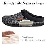 ULTRAIDEAS Men's Nealon Moccasin Clog Slipper, Slip on Indoor/Outdoor House Shoes - Image 2