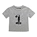 Produktbild Ostern Baby Kleinkind Ausverkauf !!! Neugeborene Anzahl Cartoon Kurzarm T-Shirt T Tops für Größe 3-4 Jahre Jungen Mädchen Frühling Sommer Kleidung