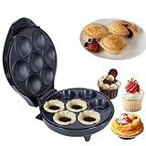 【Possibilités de pâtisserie infinies】Libérez votre créativité en cuisine et préparez de délicieuses collations pour les enfants ou pour recevoir des invités avec le Cupcake Maker Électrique, parfait pour les réunions et pour créer des moments mémorables.