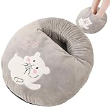 KUYYFDS Electric Heated Foot Warmer USB Electric Foot Warmers Non Slip Soft Cotton Desk Warmer with 3 Temperature Settings Portable Under Desk for Men & Women