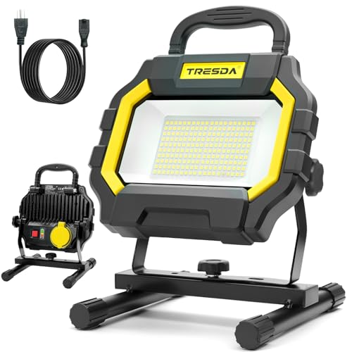 Hybrid 50W LED Work Light with Rechargeable Battery
