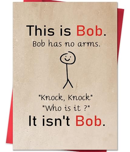 IDU Funny Birthday Card for Men Women,Hilarious Birthday Cards Gifts for Family Friends Coworkers Him Her,Black Humor Birthday Cards,Cheeky Office Greeting Card