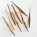Furls Crochet Hook, Teak Streamline Wood, Ergonomic Handle Crochet Hooks 7