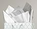 CleverDelights Metallic Silver Premium Tissue Paper - 100 Sheets - 20" x 30" - Acid-Free Gift Paper