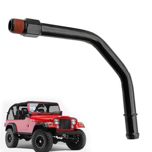 Pleoos Engine Water Pump Inlet Tube Compatible With Dodge & Jp Models-1991-1992 Comanche, 1991-2001 Cherokee, 1993-2004 Grand Cherokee, 1996-2002 Dakota, 1991-2006 Wrangler Replaces 53007978