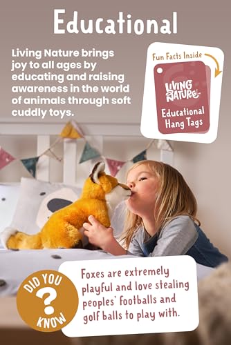 Living Nature Graues holländisches Lop Eared Hase Stofftier Plüschtier | Flauschiges Kaninchen Tier | Stofftier Geschenk für Kinder | Jungen und Mädchen Stoffpuppe | Naturli Umweltfreundliche Plushies