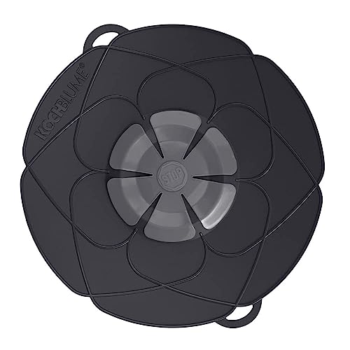 Kochblume Flower Lid M A 29x29x3 cm Black